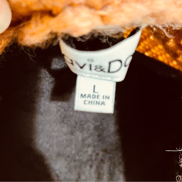 Oversized David$Dani large multi-colored sweatshirt - Picture 3 of 4